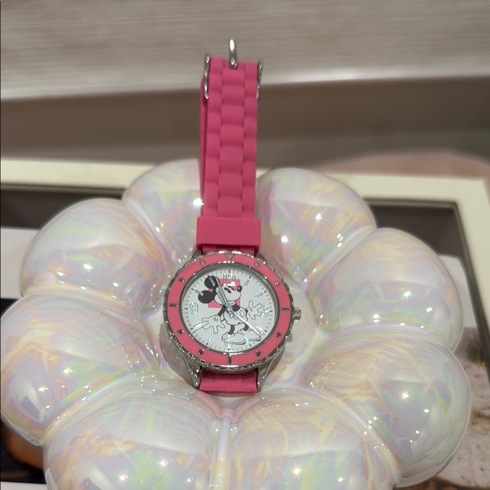 Disney Pink Minnie Mouse Kids Watch
